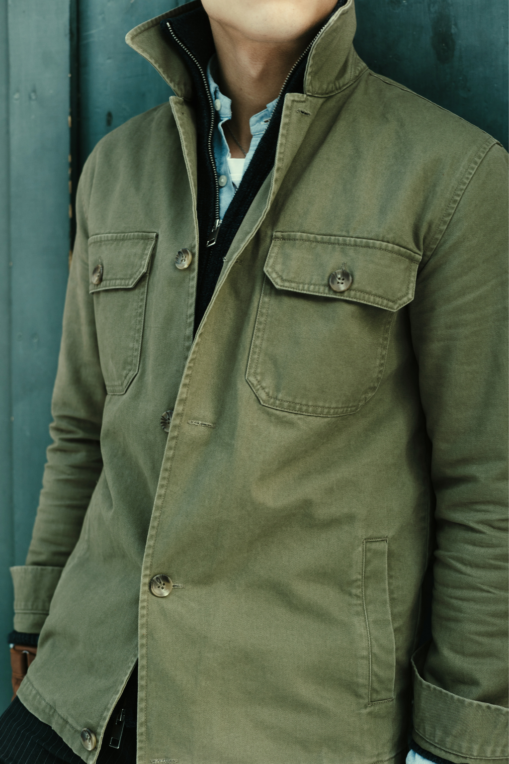 The Khaki Overshirt