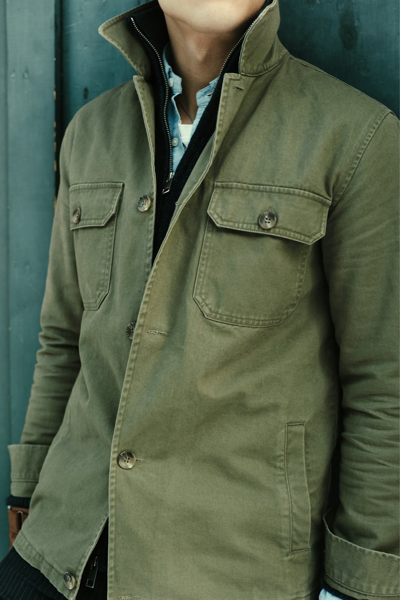 The Khaki Overshirt