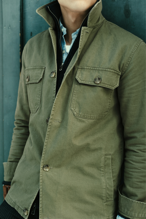 The Khaki Overshirt