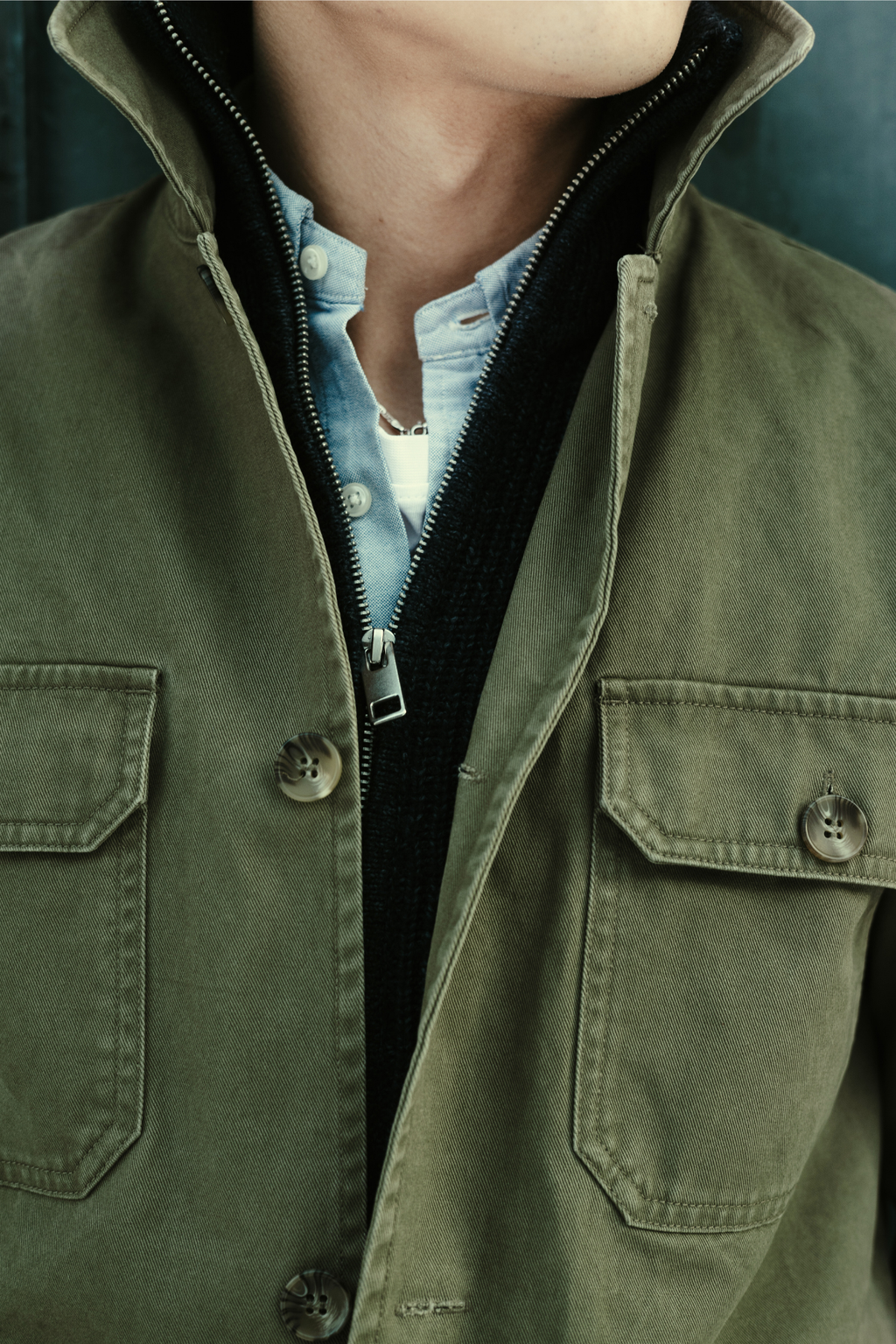 The Khaki Overshirt